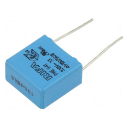 Condensator Polipropilenă X1 100nF 18x17,5x9,5mm THT ±20% - Componentă Electronică de Înaltă Precizie | Electronic-mag.ro | Componente Electronice