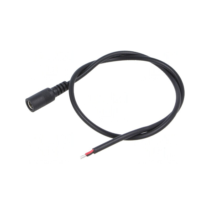 Cablu DC 5,5/2,5 Soclu Drept Negru 0,5m 2x0,5mm² pentru Temperaturi între -20 și 80°C | Electronic-mag.ro | Componente Electronice Cablu DC 5,5/2,5 Soclu Drept Negru 0,5m 2x0,5mm² pentru Temperaturi între -20 și 80°C | Electronic-mag.ro | Componente Electronice