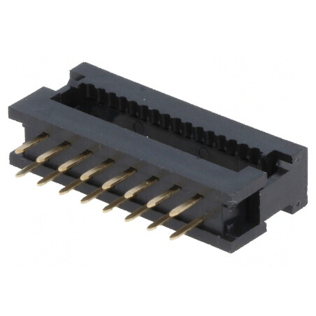 Conector IDC Adaptori PIN 16 THT pentru Cablu Bandă 1,27mm - Soluție de Conectivitate Profesională | Electronic-mag.ro | Componente Electronice
