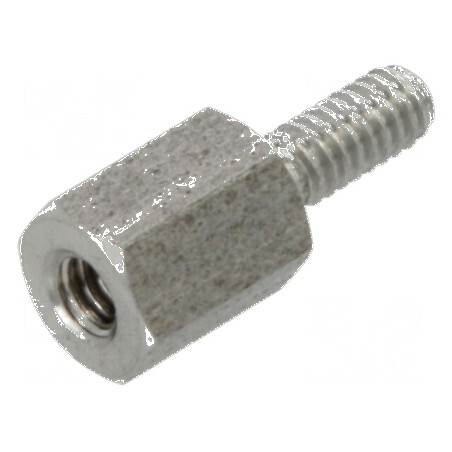 Piuliță Distanțieră Filetată 5mm M2 Intern și M2 Extern - Accesorii pentru Construcții și Mecanică | Electronic-mag.ro | Componente Electronice