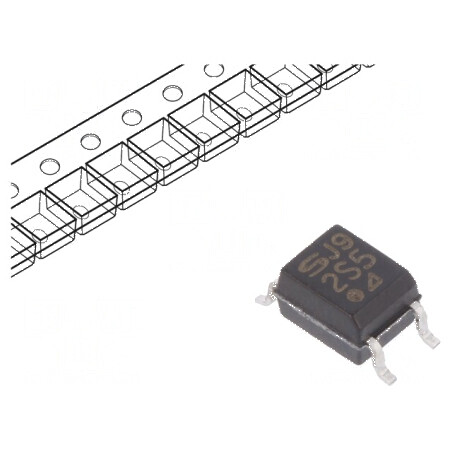 Optotriac 3,75kV fără sistem de conectare la zero, Canal 1 S2S5 - Componente electronice profesionale | Electronic-mag.ro | Componente Electronice