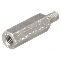 Piuliță Distanțieră Filetată 20mm M4 - Filet Interior și Exterior M4 | Electronic-mag.ro | Componente Electronice
