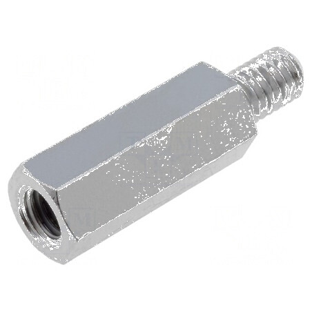 Piuliță Distanțieră Filetată 20mm, Filet Intern M5, Filet Extern M5 - Accesoriu pentru Construcții și Montaj | Electronic-mag.ro | Componente Electronice