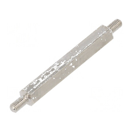 Piuliță Distanțieră Filetată 35mm cu Filet Exterior M3 Hexagonală - Componentă de Îmbinare Metalică | Electronic-mag.ro | Componente Electronice