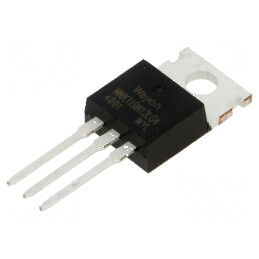 Tranzistor N-MOSFET Unipolar TO220-3 pentru Aplicații Electronice | Electronic-mag.ro | Componente Electronice