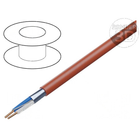 Cablu de control YnTKSYekw 1x2x0,8mm cu izolație PVC 150V - calitate superioară | Electronic-mag.ro | Componente Electronice
