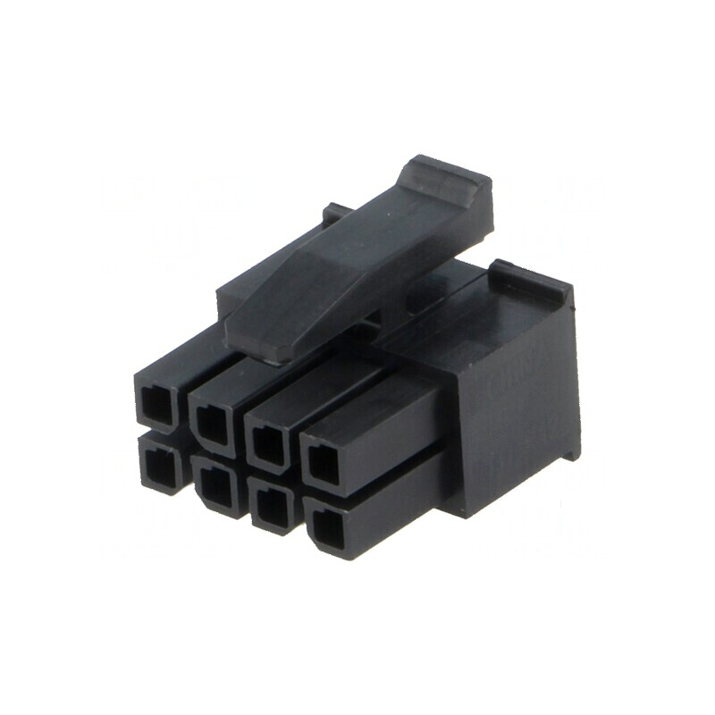 Conector Micro MATE-N-LOK 3mm PIN 8 - Cablu-Placă Mufă Mamă | Electronic-mag.ro | Componente Electronice