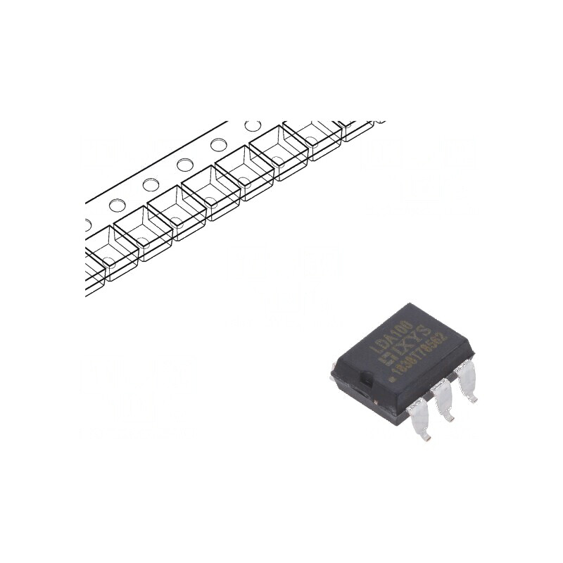 Optocuplor SMD 3,75kV cu CTR 33-300% la 1mA și 50mA - Compatibilitate Înaltă | Electronic-mag.ro | Componente Electronice