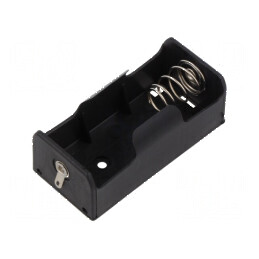 Suport C R14 pentru Lipit Neagră - Nr. Baterie 1 | Electronic-mag.ro | Componente Electronice