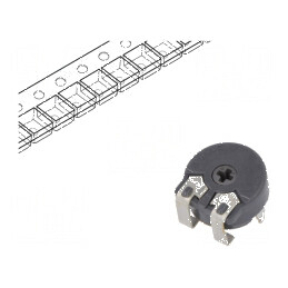 Potențiometru de Montare Singură Tură Orizontal, 50kΩ, 150mW - Componentă Electronică de Precizie | Electronic-mag.ro | Componente Electronice