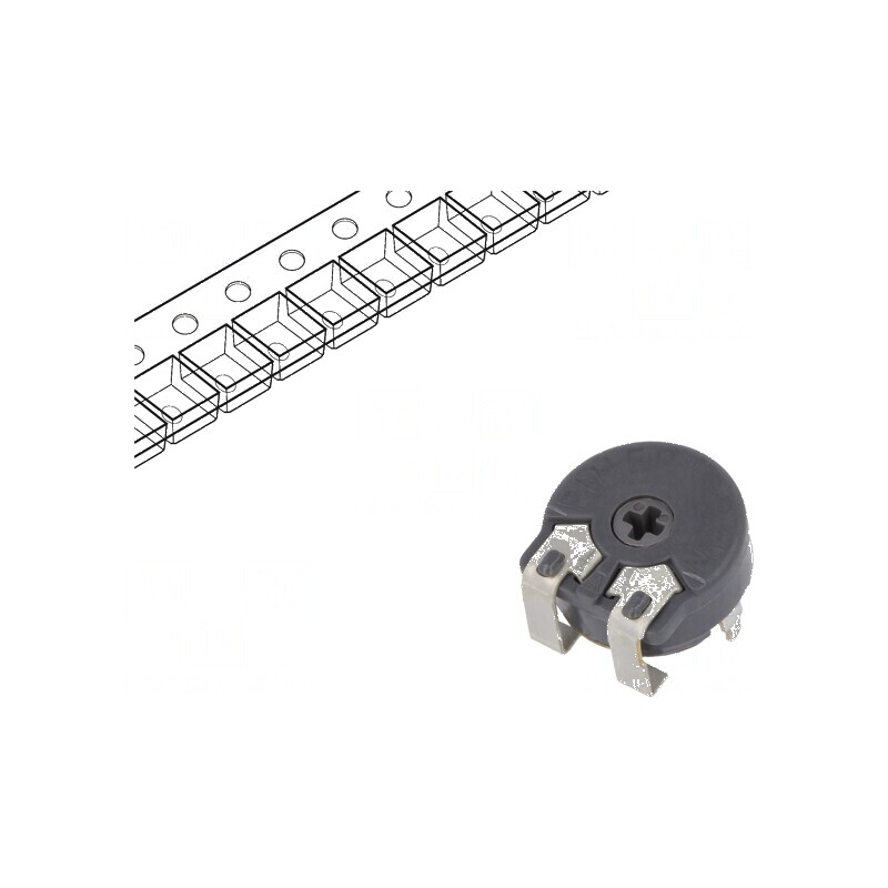 Potențiometru de Montare Singură Tură Orizontal, 50kΩ, 150mW - Componentă Electronică de Precizie | Electronic-mag.ro | Componente Electronice Potențiometru de Montare Singură Tură Orizontal, 50kΩ, 150mW - Componentă Electronică de Precizie | Electronic-mag.ro | Componente Electronice