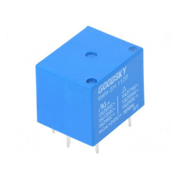 Releu electromagnetic SPDT 12VDC 15A 12A/250VAC RWH - Comutator de putere pentru aplicații electrice | Electronic-mag.ro | Componente Electronice