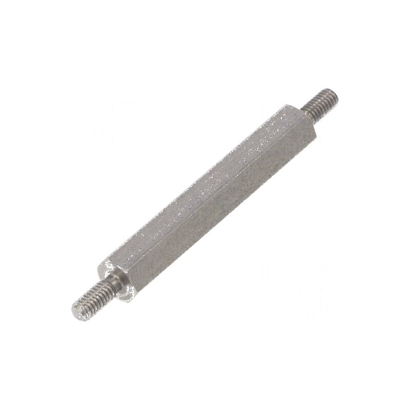 Piuliță Distanțieră Filetată 30mm, Filet Exterior M2.5, Hexagonală | Electronic-mag.ro | Componente Electronice Piuliță Distanțieră Filetată 30mm, Filet Exterior M2.5, Hexagonală | Electronic-mag.ro | Componente Electronice