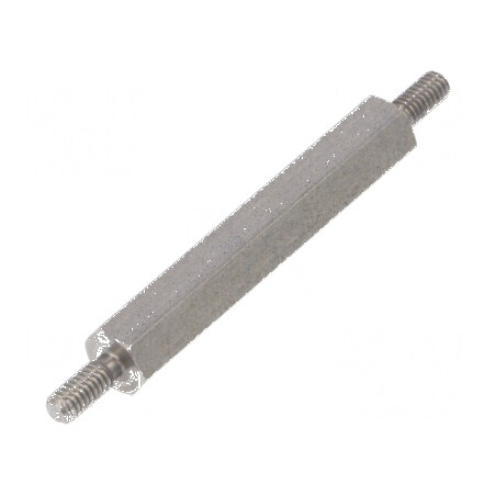 Piuliță Distanțieră Filetată 30mm, Filet Exterior M2.5, Hexagonală | Electronic-mag.ro | Componente Electronice
