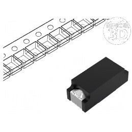 Siguranţă SMD cupru 2,5A 125VAC 125VDC pentru întârziere - Componentă electronică de protecţie | Electronic-mag.ro | Componente Electronice