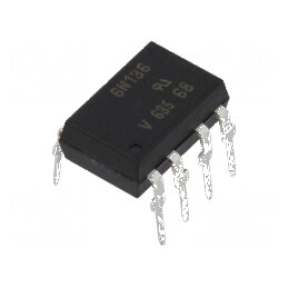 Optocuplor THT DIP8 cu 1 Canal, Ieșire cu Tranzistori, Izolație 5,3kV, Viteză 1Mbps | Electronic-mag.ro | Componente Electronice