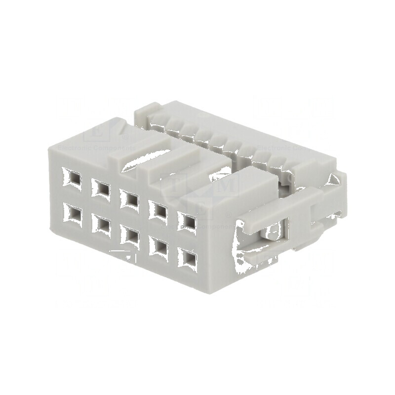 Conector IDC Mufă Mamă 10 PIN Fără Presare Cabluri IDC - Soluție Profesională de Conectare | Electronic-mag.ro | Componente Electronice