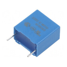 Condensator Poliester 680nF 305VAC 15mm ±20% Dimensiuni 18x18,5x11mm | Electronic-mag.ro | Componente Electronice