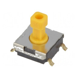 Microîntrerupător TACT SPST-NO 0,05A/24VDC SMT - Pozitie 2, Fara Contacte | Electronic-mag.ro | Componente Electronice