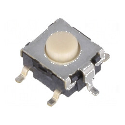 "Microîntrerupător TACT SPST-NO Pozitiv 2, 0,05A/24VDC SMT Fără Contact" | Electronic-mag.ro | Componente Electronice