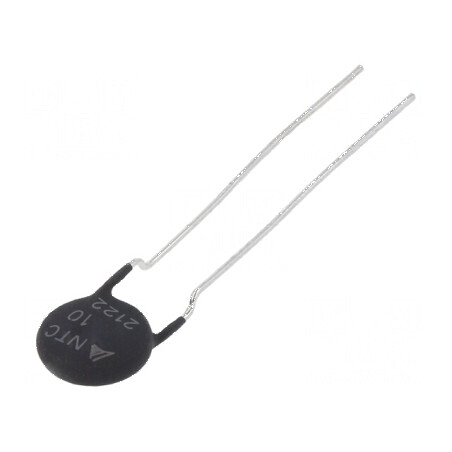 Termistor NTC 10Ω ±20% THT cu Raster de 5mm - Componentă Electronică pentru Aplicații de Temperatură | Electronic-mag.ro | Componente Electronice