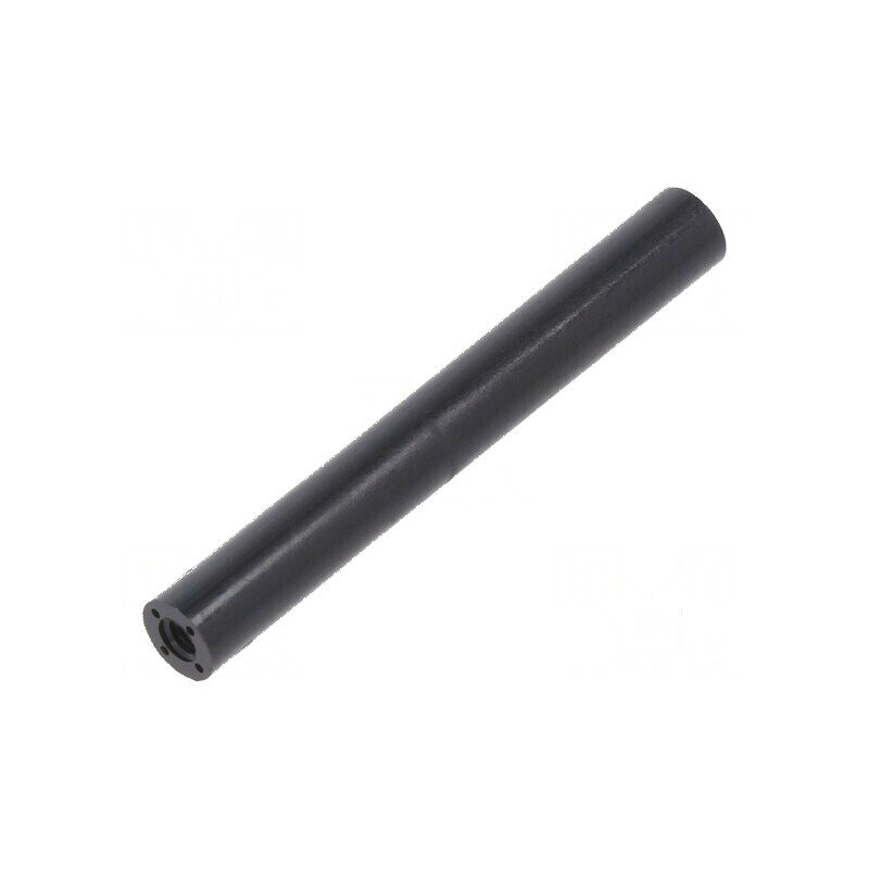 Manșon Distanțier Cilindric Poliamidă M2,5 - Lungime 40mm - Culoare Neagră | Electronic-mag.ro | Componente Electronice