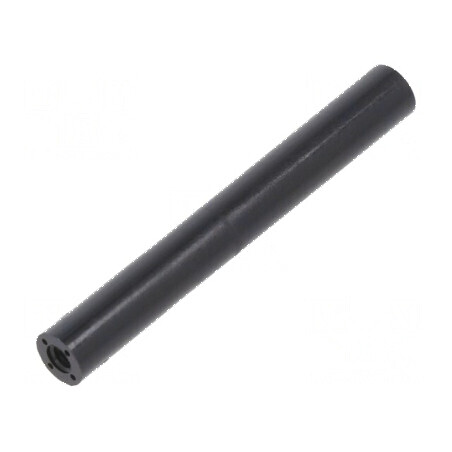 Manșon Distanțier Cilindric Poliamidă M2,5 - Lungime 40mm - Culoare Neagră | Electronic-mag.ro | Componente Electronice