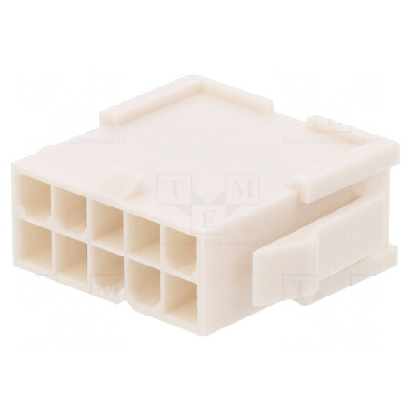 Conector cablu-cablu mufa tată Mini-Fit Jr 4,2mm PIN 10 - Componentă electronică de conectare | Electronic-mag.ro | Componente Electronice