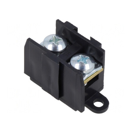 Regletă de Conexiuni Terminale cu Șurub 10mm² 57A, Piste: 1 - Soluție Profesională pentru Conexiuni Electrice | Electronic-mag.ro | Componente Electronice