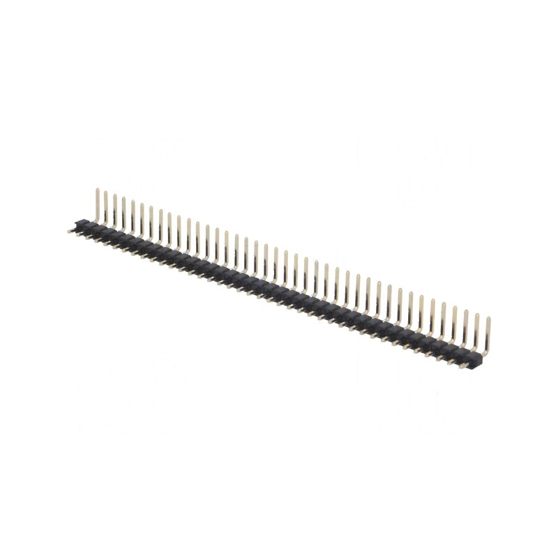 Conector şiruri pini tată 40 pini unghi 90° THT - Componentă electronică de înaltă calitate | Electronic-mag.ro | Componente Electronice Conector şiruri pini tată 40 pini unghi 90° THT - Componentă electronică de înaltă calitate | Electronic-mag.ro | Componente Electronice