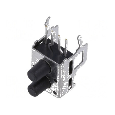 Microîntrerupător TACT SPST-NO x2 - 0,05A/12VDC THT pentru aplicații electronice | Electronic-mag.ro | Componente Electronice