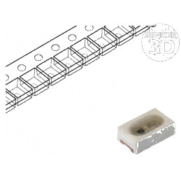 Emițător IR 0805 850nm 60° SMD - Dimensiuni 2x1,25x0,8mm, Curent 100mA | Electronic-mag.ro | Componente Electronice