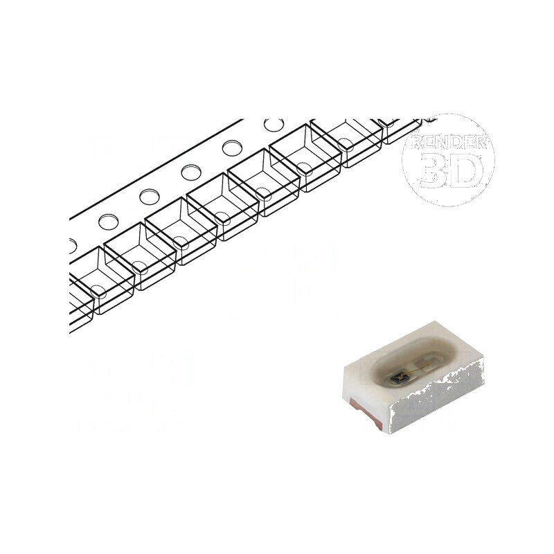 Emițător IR 0805 850nm 60° SMD - Dimensiuni 2x1,25x0,8mm, Curent 100mA | Electronic-mag.ro | Componente Electronice Emițător IR 0805 850nm 60° SMD - Dimensiuni 2x1,25x0,8mm, Curent 100mA | Electronic-mag.ro | Componente Electronice