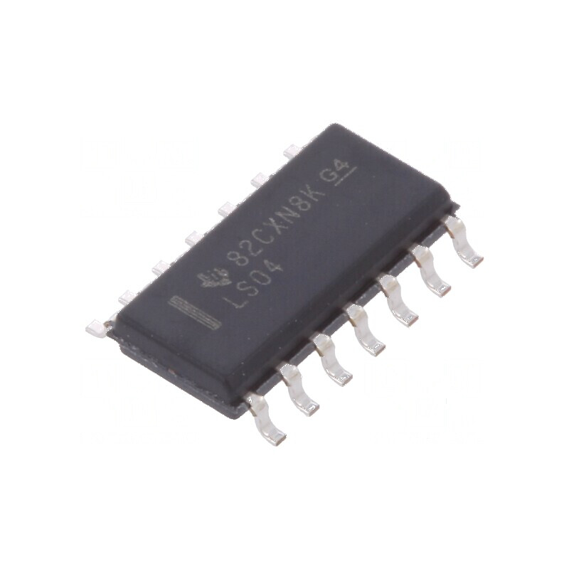 IC Digital 74LS, NOT, 6 SMD, SO14, Temperatura de Operare 0÷70°C | Electronic-mag.ro | Componente Electronice
