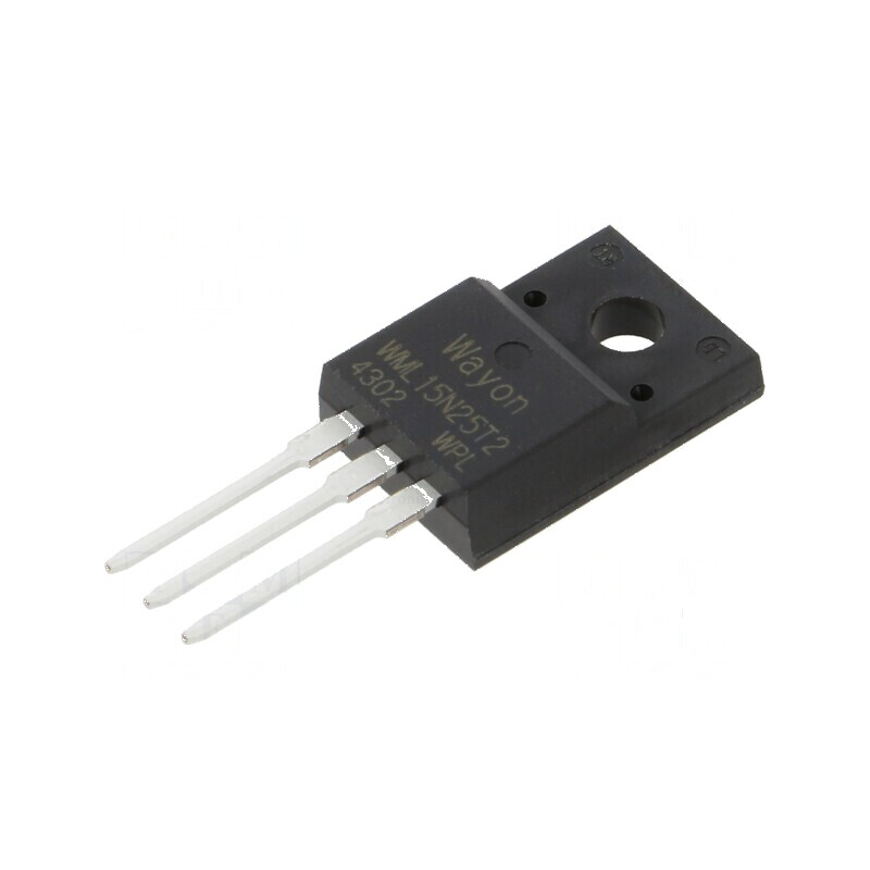 Tranzistor N-MOSFET Unipolar TO220FP - Componentă Electronică pentru Aplicații de Putere | Electronic-mag.ro | Componente Electronice