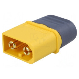 Conector Alimentare DC Mufă XT60 Tată cu 2 PIN-uri pentru Cablu Lipire - Compatibilitate Profesională | Electronic-mag.ro | Componente Electronice