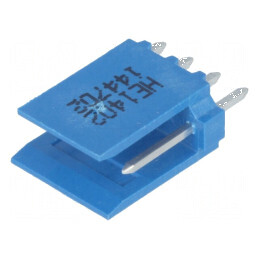 Conector cablu-placă soclu tată HE14 2,54mm 4 PIN THT 3A - Componente electrice de înaltă calitate | Electronic-mag.ro | Componente Electronice