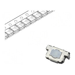 Microîntrerupător TACT SPST 2 Pozitii 0,02A 12VDC SMT 3,5mm | Electronic-mag.ro | Componente Electronice