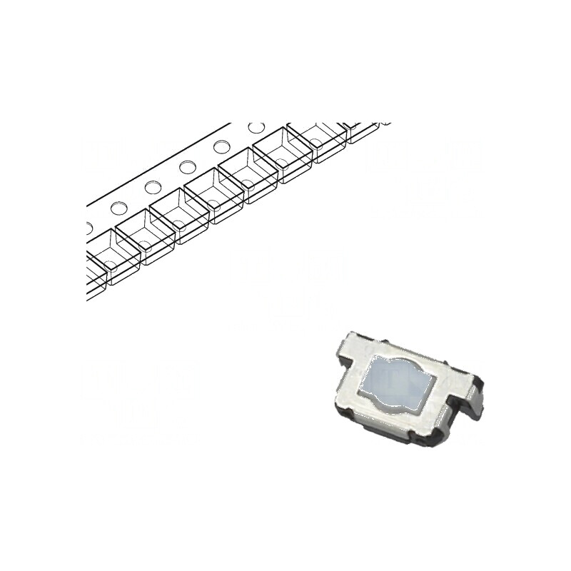 Microîntrerupător TACT SPST 2 Pozitii 0,02A 12VDC SMT 3,5mm | Electronic-mag.ro | Componente Electronice Microîntrerupător TACT SPST 2 Pozitii 0,02A 12VDC SMT 3,5mm | Electronic-mag.ro | Componente Electronice