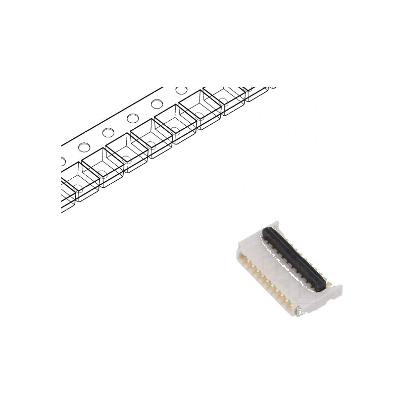 Conector FFC/FPC Orizontal 10 PIN SMT FBH1 50V 500mA Aurit - Componente Electronice | Electronic-mag.ro | Componente Electronice Conector FFC/FPC Orizontal 10 PIN SMT FBH1 50V 500mA Aurit - Componente Electronice | Electronic-mag.ro | Componente Electronice