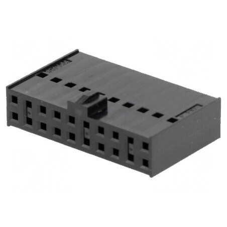 Conector C-Grid III 2,54mm cu 20 PIN-uri - Cablu la Placă Mufă Mamă | Electronic-mag.ro | Componente Electronice
