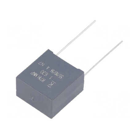 Condensator polipropilenă R71 1uF 18x19x11mm THT ±10% - Componentă electronică de precizie | Electronic-mag.ro | Componente Electronice