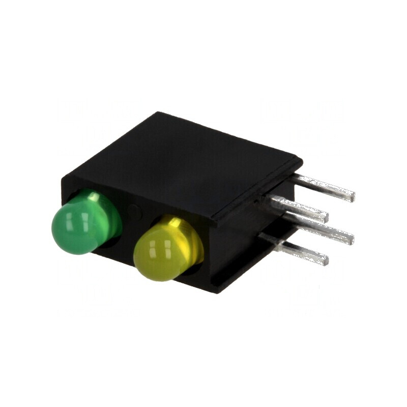 LED 3mm în carcasă - Diodă Galben/Verde 2mA 40° - Iluminare Eficientă | Electronic-mag.ro | Componente Electronice LED 3mm în carcasă - Diodă Galben/Verde 2mA 40° - Iluminare Eficientă | Electronic-mag.ro | Componente Electronice