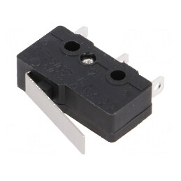 Microîntrerupător SNAP ACTION SPDT 3A/250VAC cu manetă - Poziția 2 | Electronic-mag.ro | Componente Electronice
