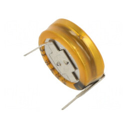 Supercondensator THT 100mF 5,5VDC Ø12mm x 4,8mm pentru aplicații electrice | Electronic-mag.ro | Componente Electronice