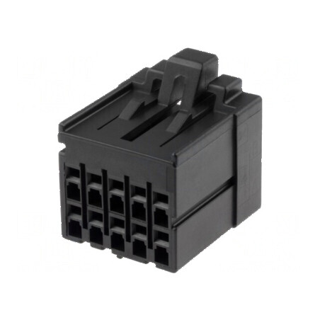 Conector cablu-cablu/PCB mufe mamă J2000 2,5mm 10 PIN 250V | Electronic-mag.ro | Componente Electronice