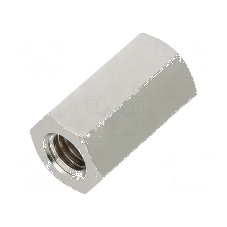 Piuliță Distanțieră Filetată 18mm cu Filet Interior M6 Hexagonală - Accesorii pentru Construcții și Îmbinări Metalice | Electronic-mag.ro | Componente Electronice