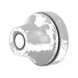 Manșon Ø 23mm Gri pentru Panou Grosime 1-4mm, Lungime 22,2mm din Guma | Electronic-mag.ro | Componente Electronice