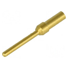 Pin tată aurit 0,25÷0,52mm² 24AWG÷20AWG Han® D-Sub pentru conectare crimpată | Electronic-mag.ro | Componente Electronice