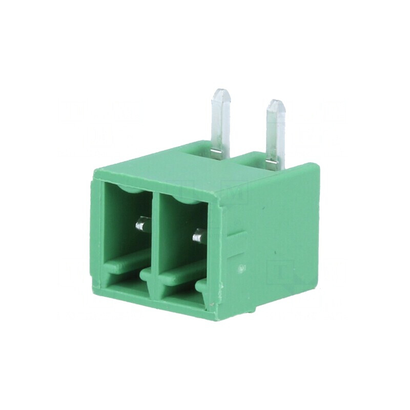 Regletă de conexiuni deconectabilă 3,81mm cu 2 socluri tată pentru aplicații electrice | Electronic-mag.ro | Componente Electronice
